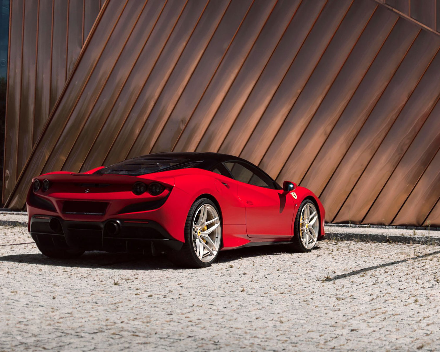 Ferrari F8 with BC Forged wheels