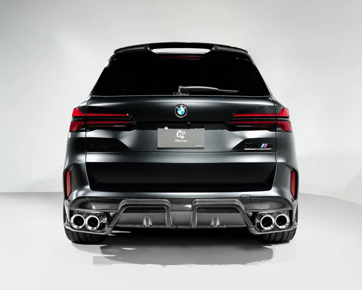 Rear performance upgrade with 3DDesign diffuser set for BMW X5M