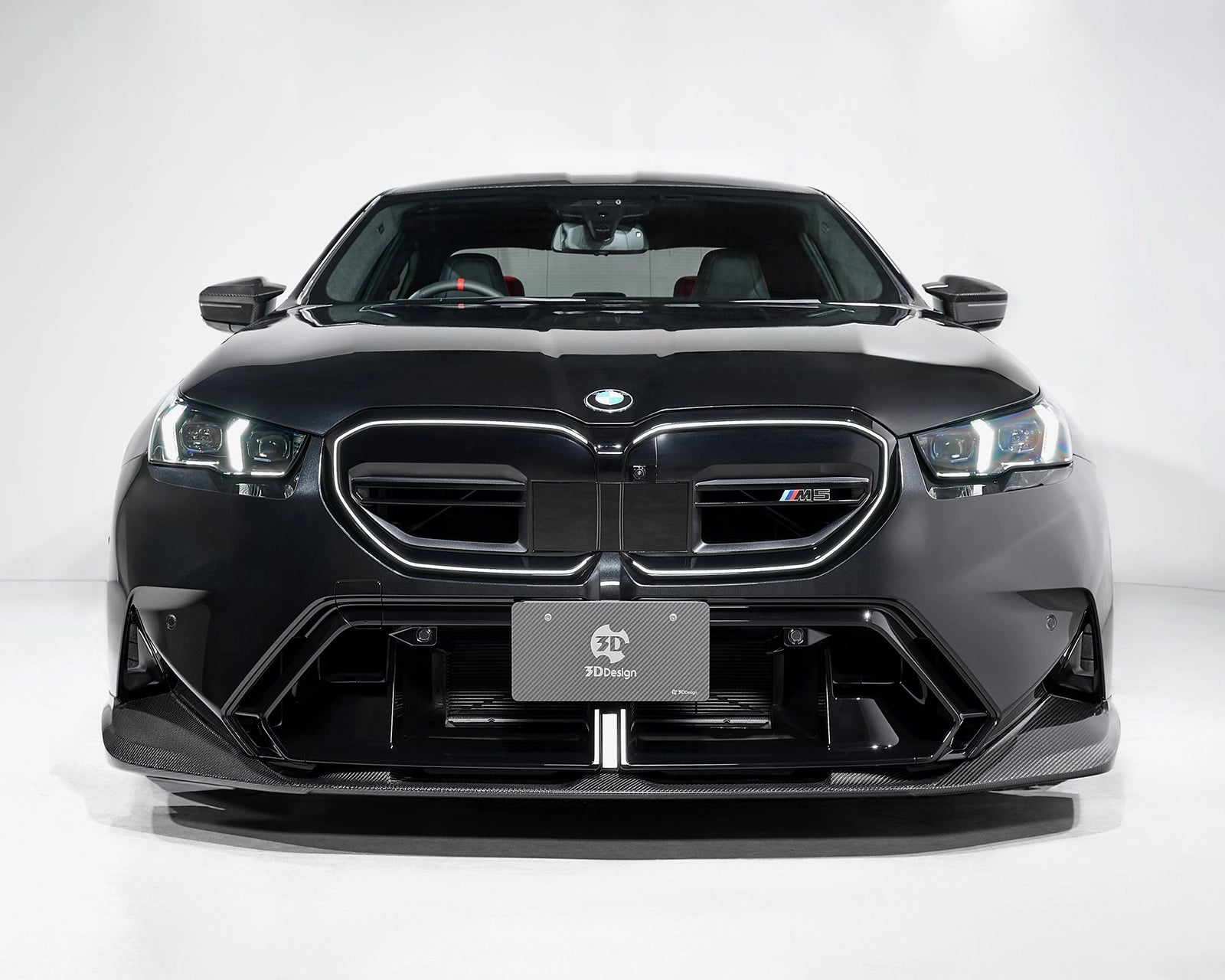 3DDesign carbon front lip spoiler for BMW M5 G90