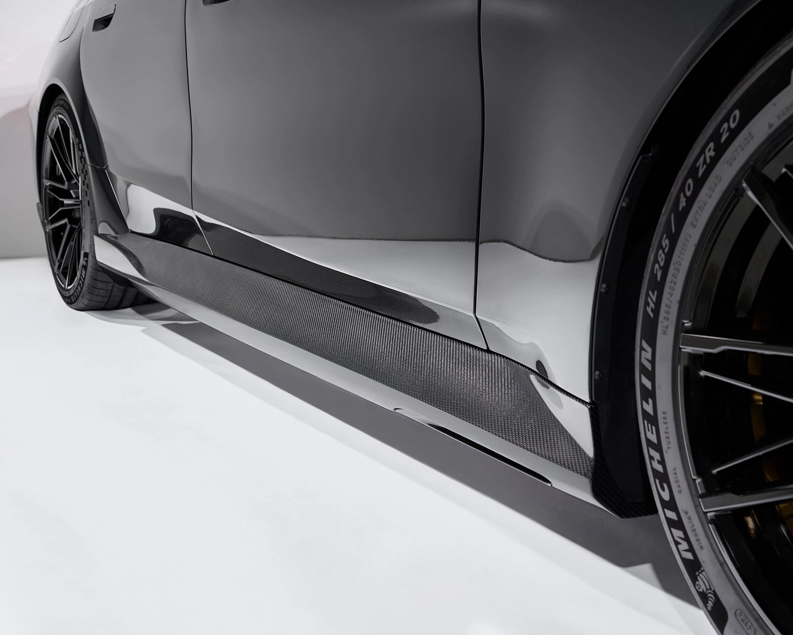 3DDesign side skirts installed on BMW M5 G99