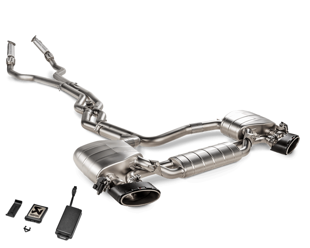 Akrapovic exhaust Audi RS6 C8 PERFORMANCE 2024+ with the akrapovic soundkit