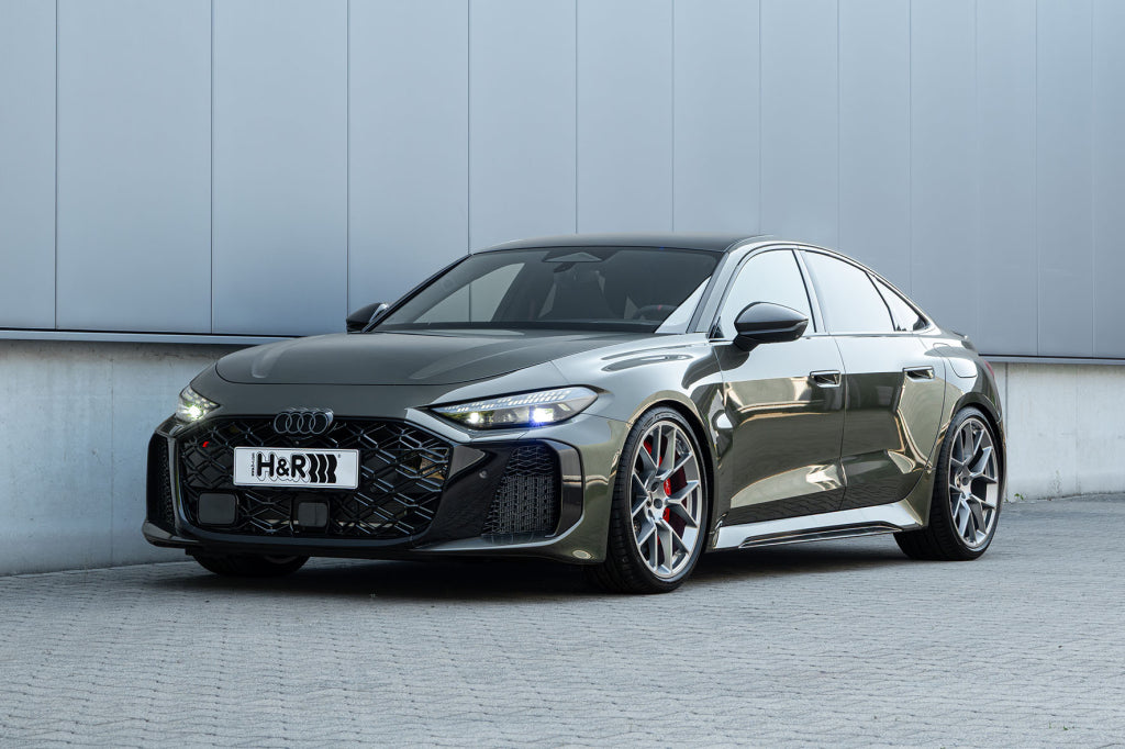 Audi RS5 B10 Sedan with H&R lowering springs 28495-1