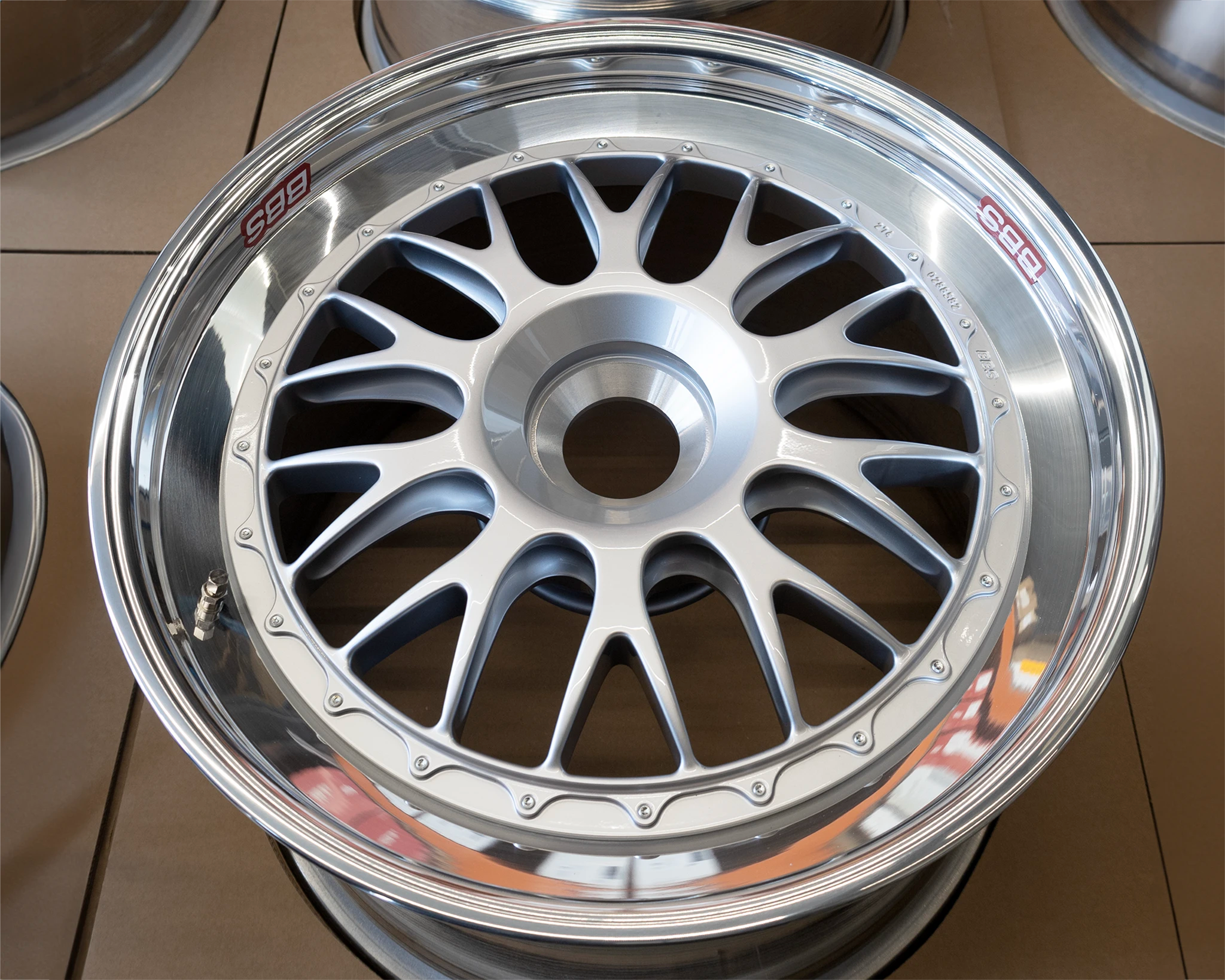 BBS E88 centerlock silver