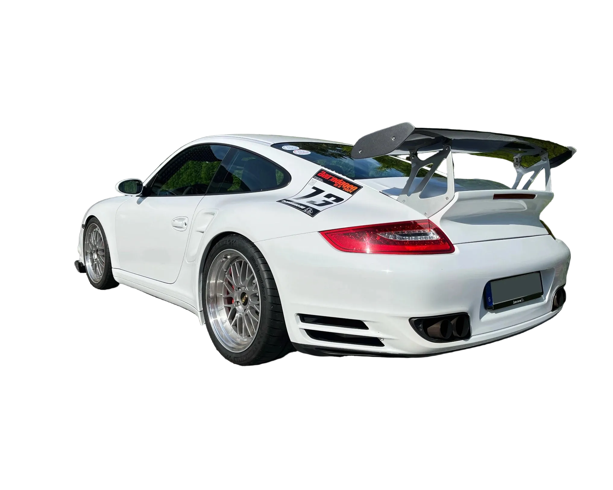 Porsche 997 turbo
BBS LM 8,5 x 19 5x130 ET50 Ø71,6 LM287
BBS LM 12 x 19 5x130 ET44 Ø71,6 LM415
Finish Brilliant silver