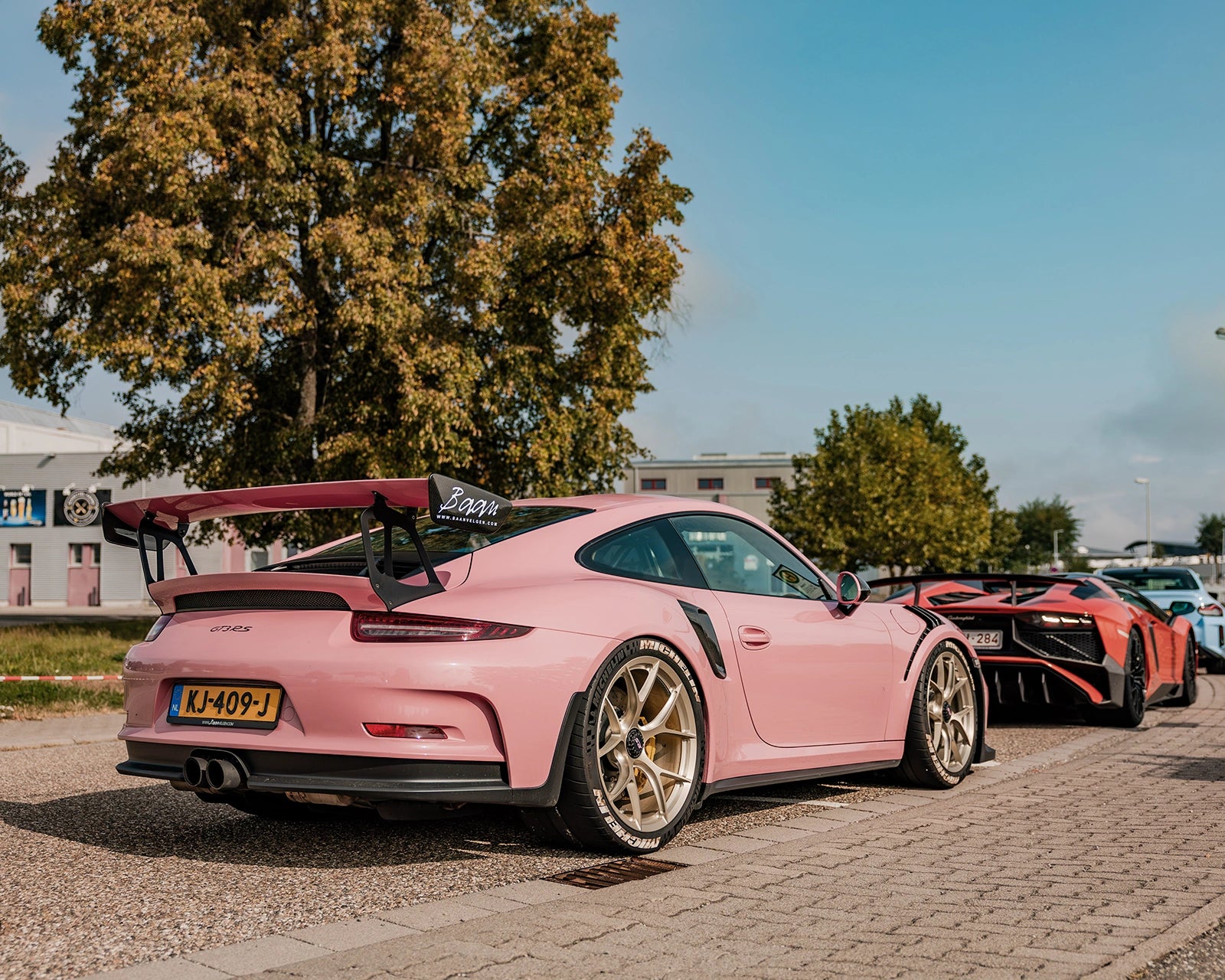 BC Forged KL01 royal gold porsche gt3 rs
