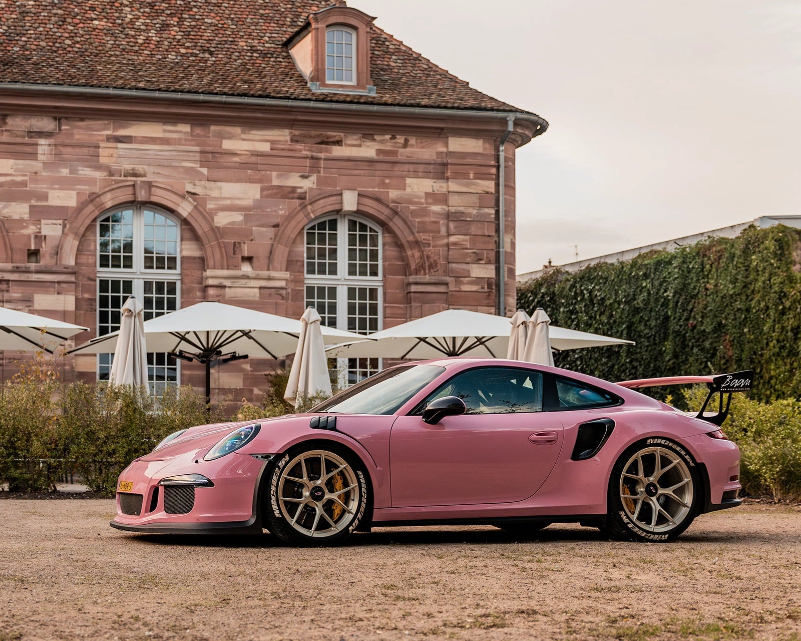 BC Forged KL01 royal gold satin porsche gt3 rs