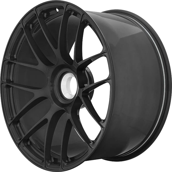 BC Forged RS40 gloss black porsche centerlock