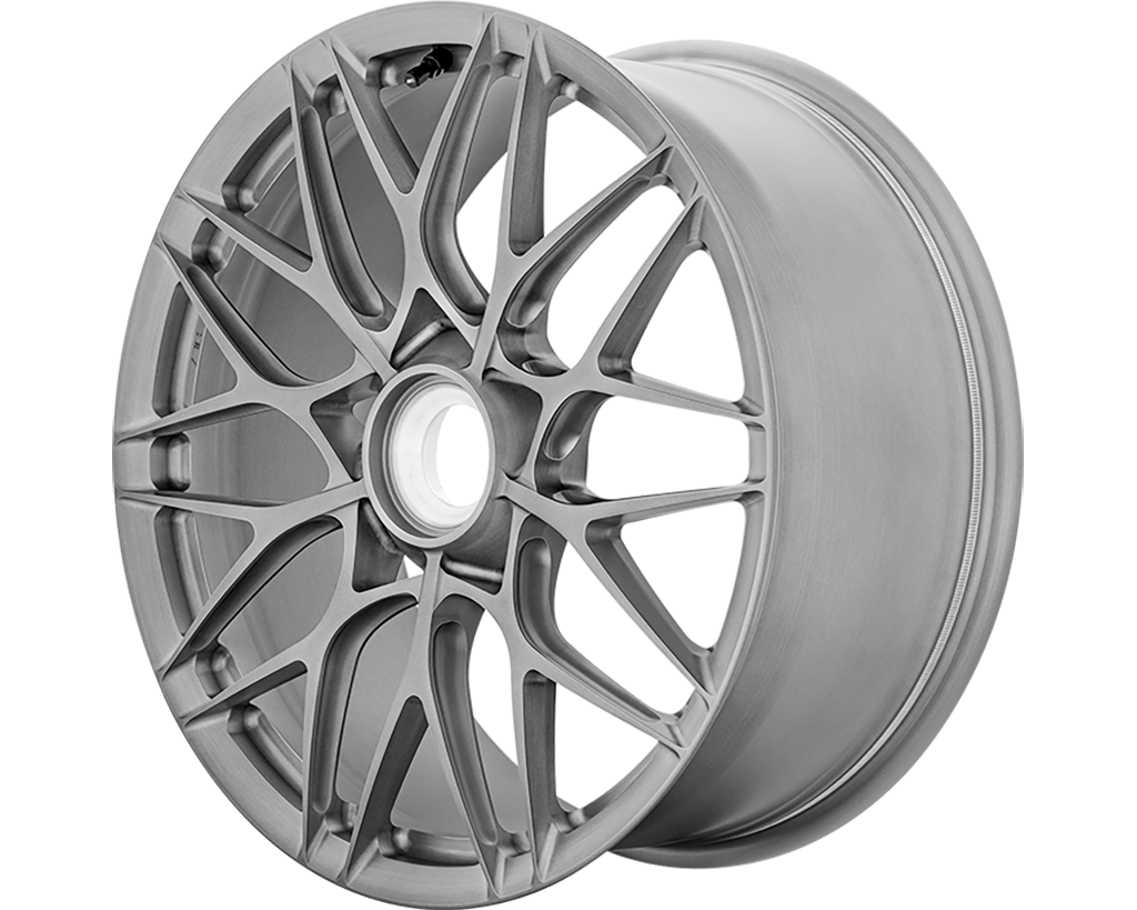 Matte brushed grey finish, BC Forged wheels