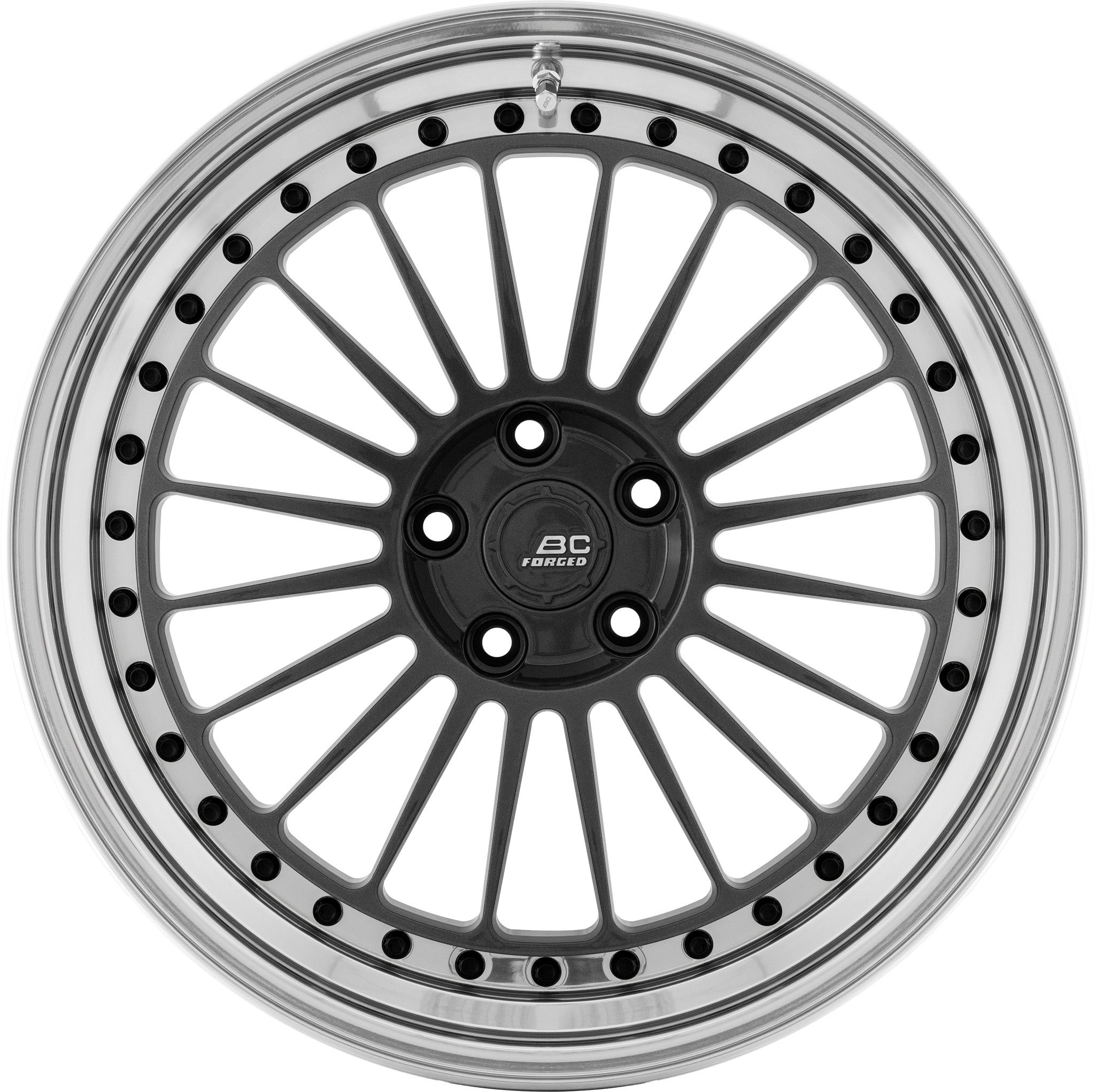 BC Forged MLE20 graphite grey and polished barrel