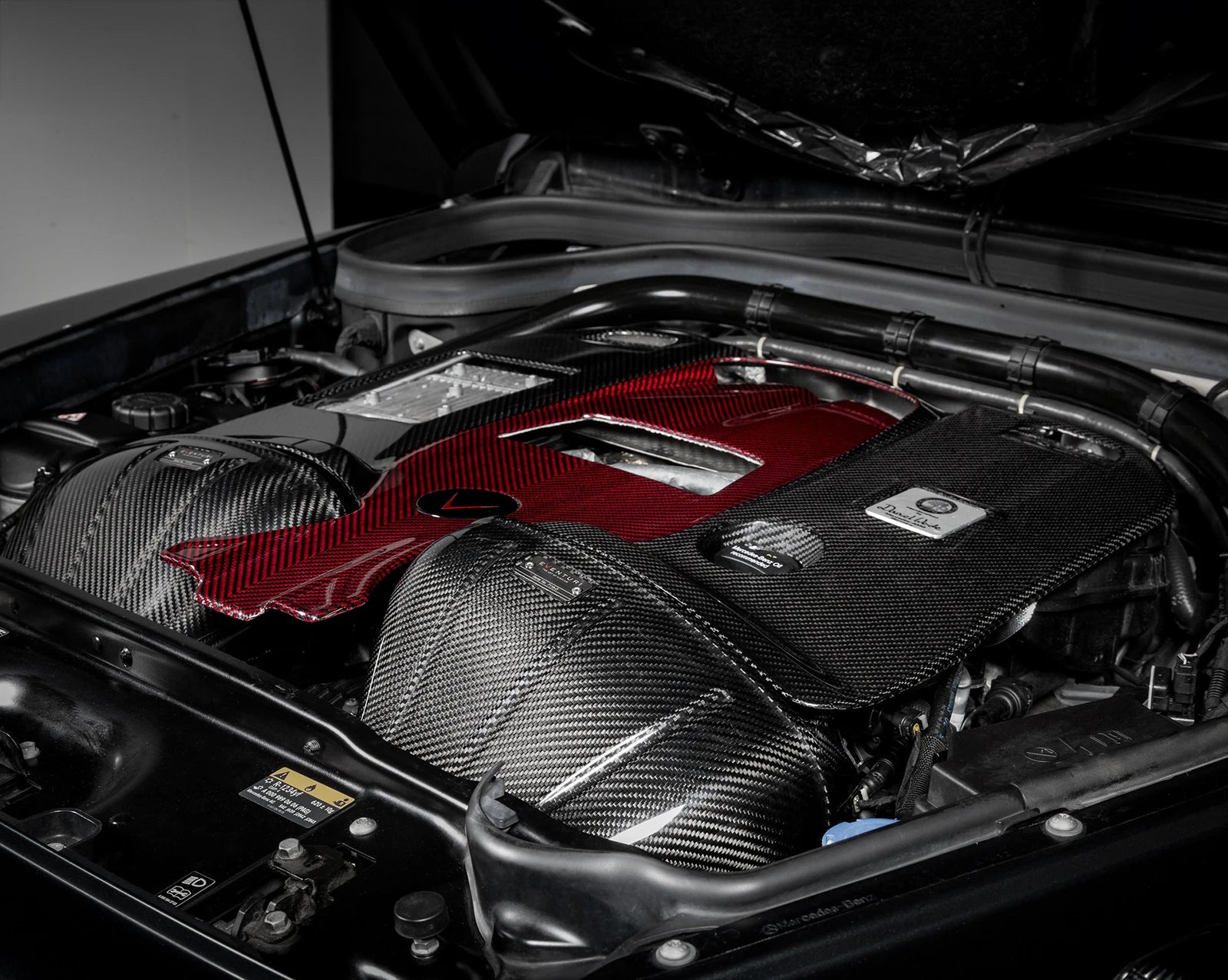 Eventuri intake Mercedes G63 AMG W464 installation