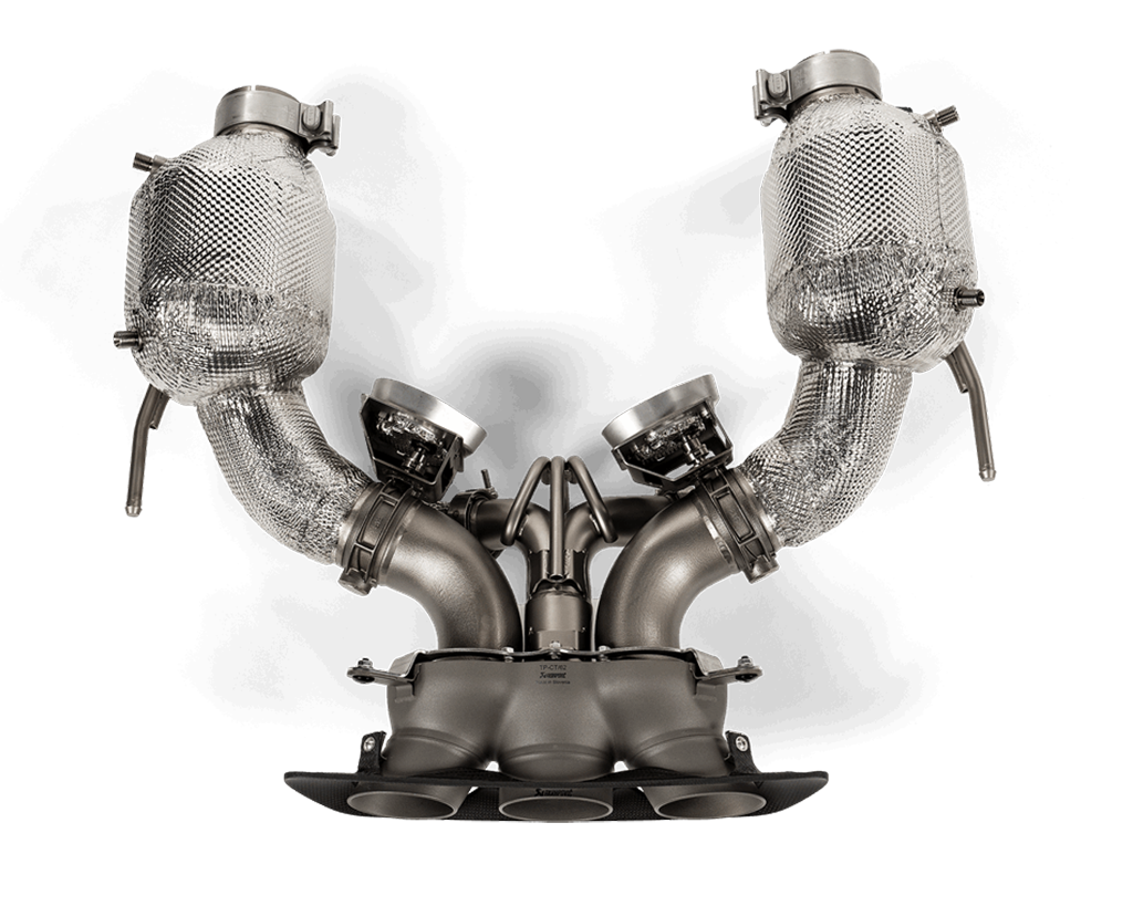 FERRARI 296 GTB akrapovic slip-on muffler