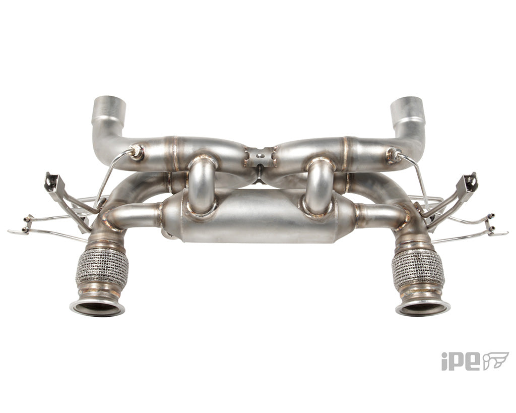 IPE Exhaust Lamborghini Huracan STO top view