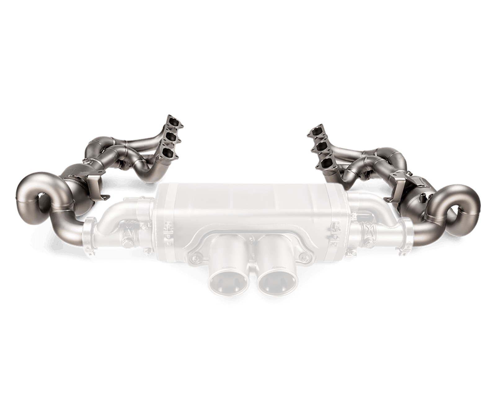 Akrapovic evolution header Porsche 992 GT3 RS E-PO/T/9 in titanium