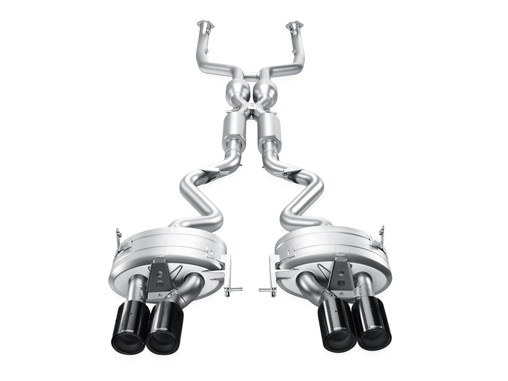 akrapovic exhaust BMW E92 m3 carbon tailpipes