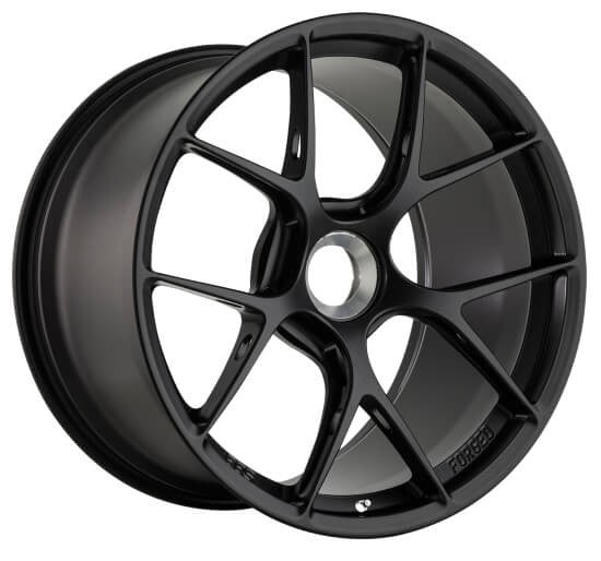 BBS FI-R Satin Black forged wheel for Porsche 911 Turbo S with centerlock