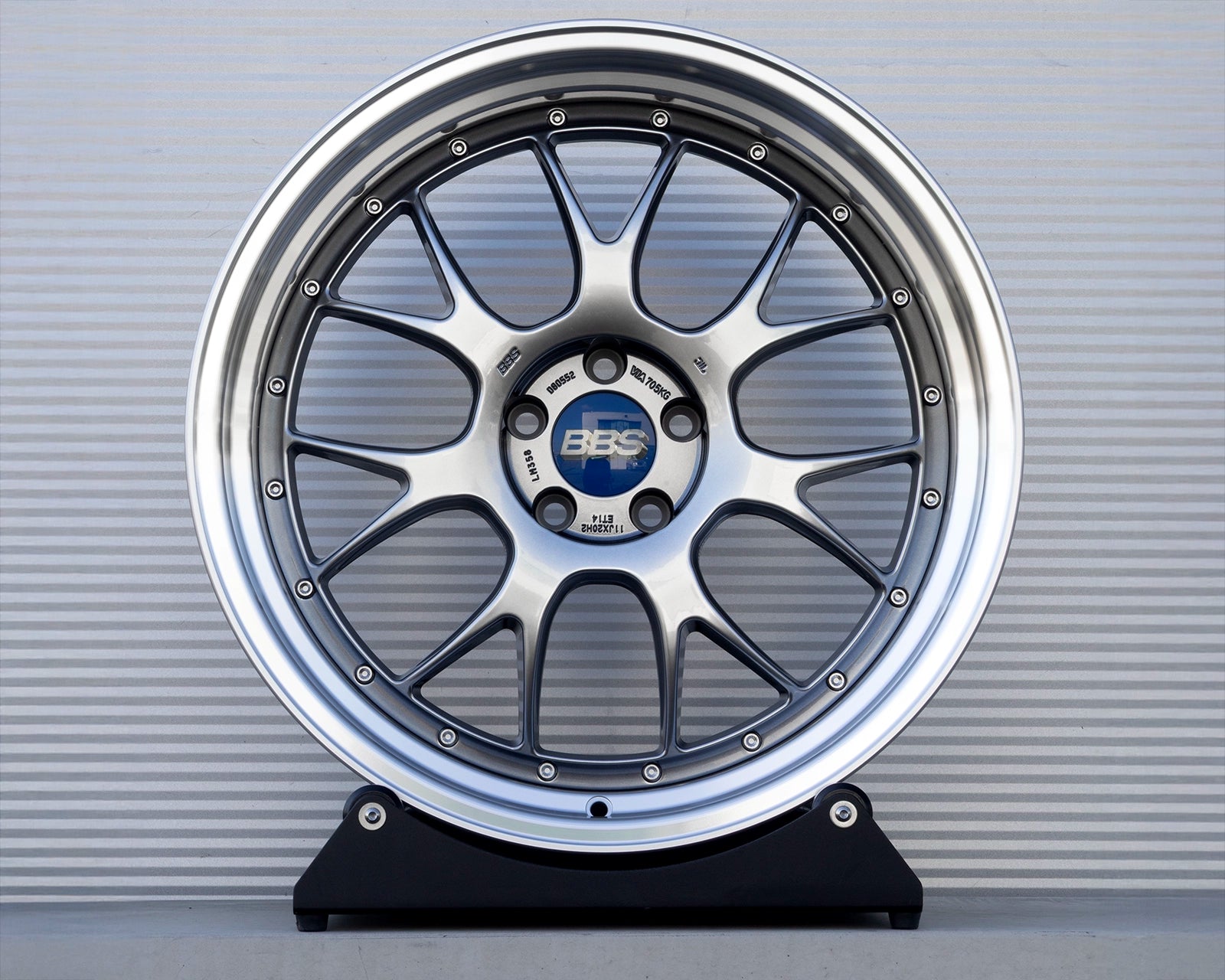 BMW G80 M3 BBS LM-R wheels front view