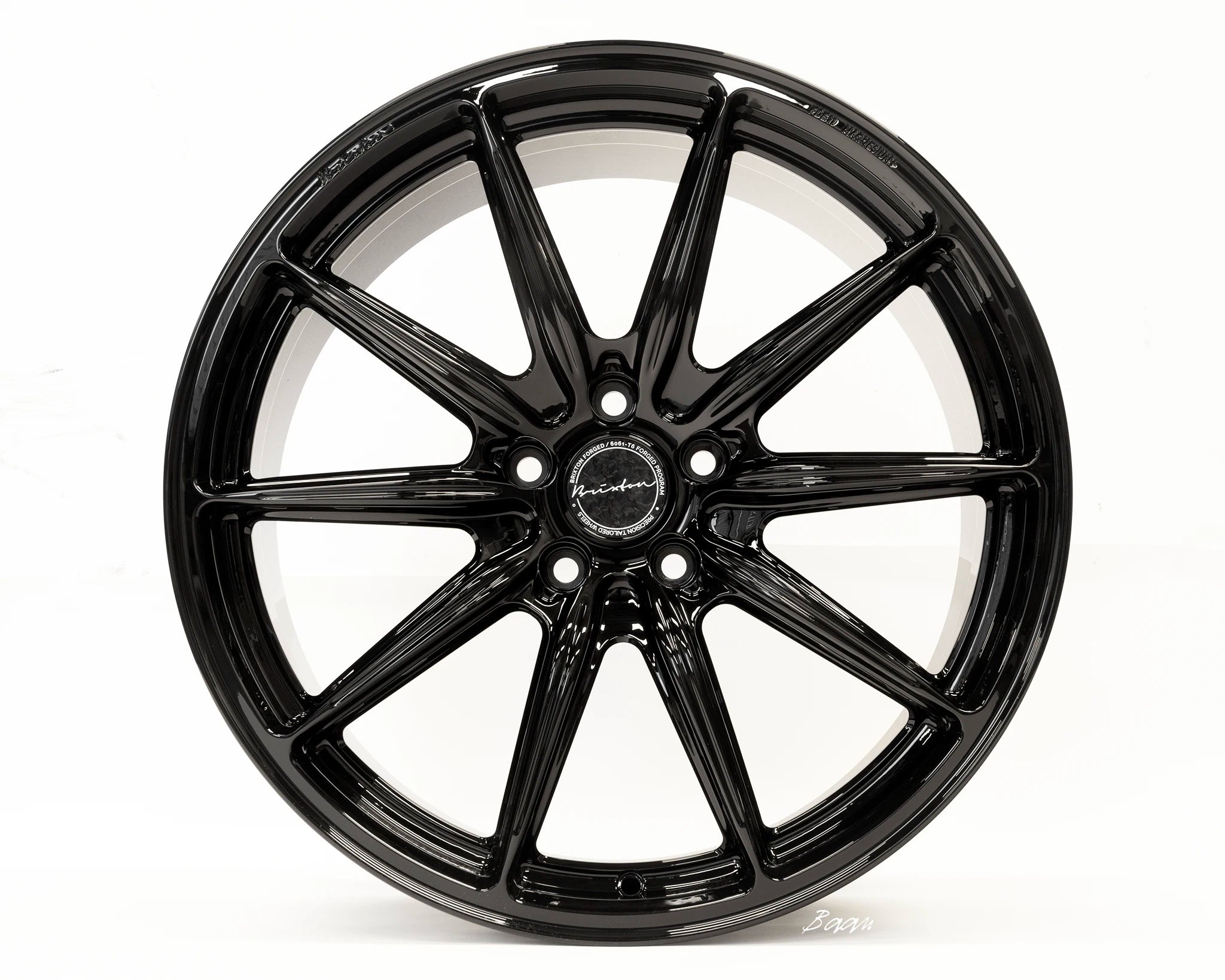 brixton forged fde11 magnesium
wheels in gloss black finish