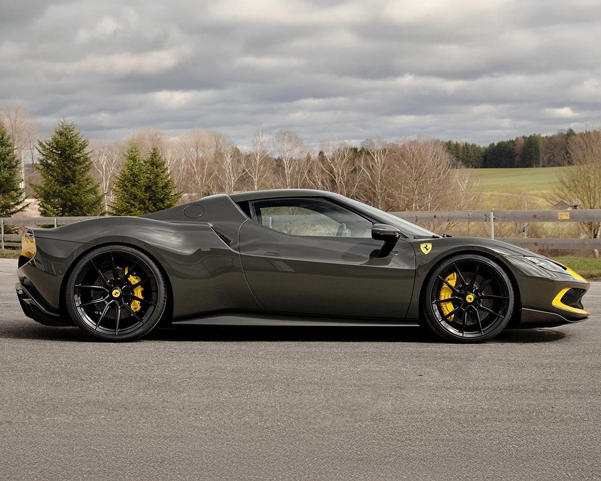 ferrari 296 gtb novitec nose lift kit lowering springs