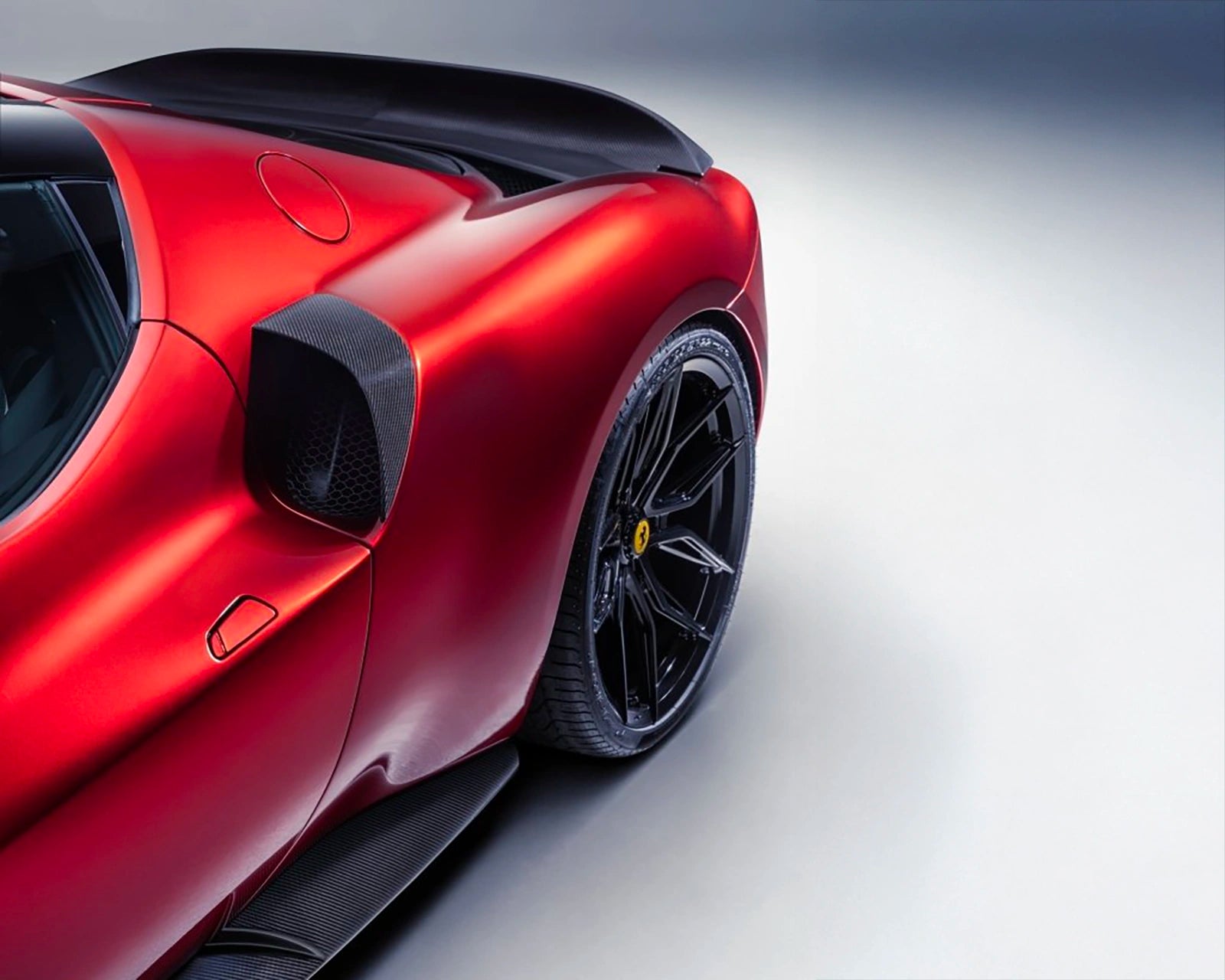 Ferrari 296 GTB and GTS with Novitec carbon parts including lip and diffuser