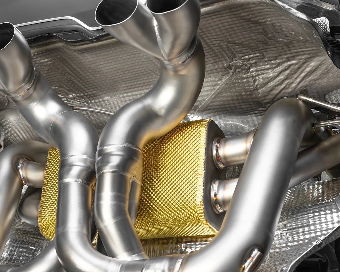 ipe exhaust muffler lamborghini revuelto