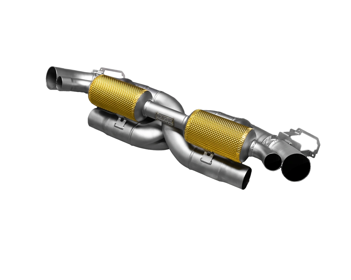 IPE Exhaust for Porsche 992.2 with H-pipe design