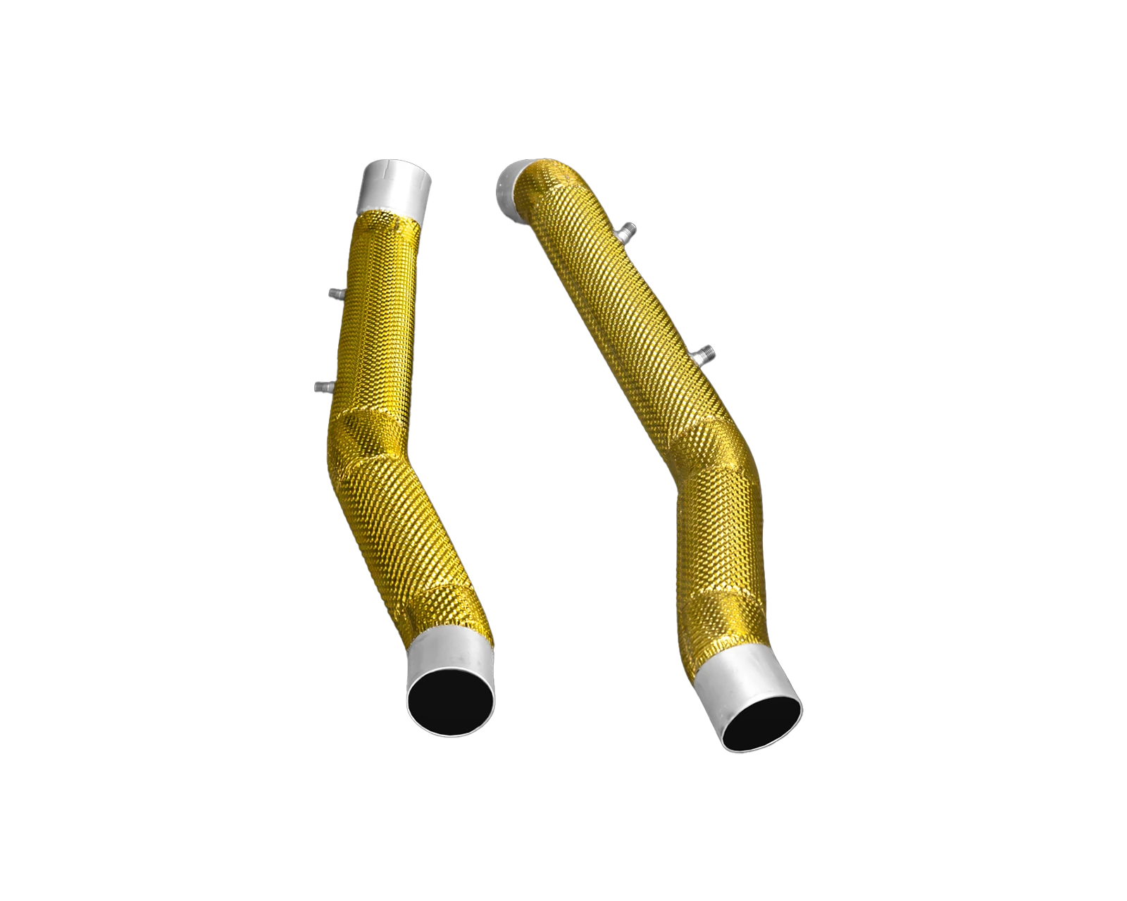ipe ferrari roma downpipe heatshield