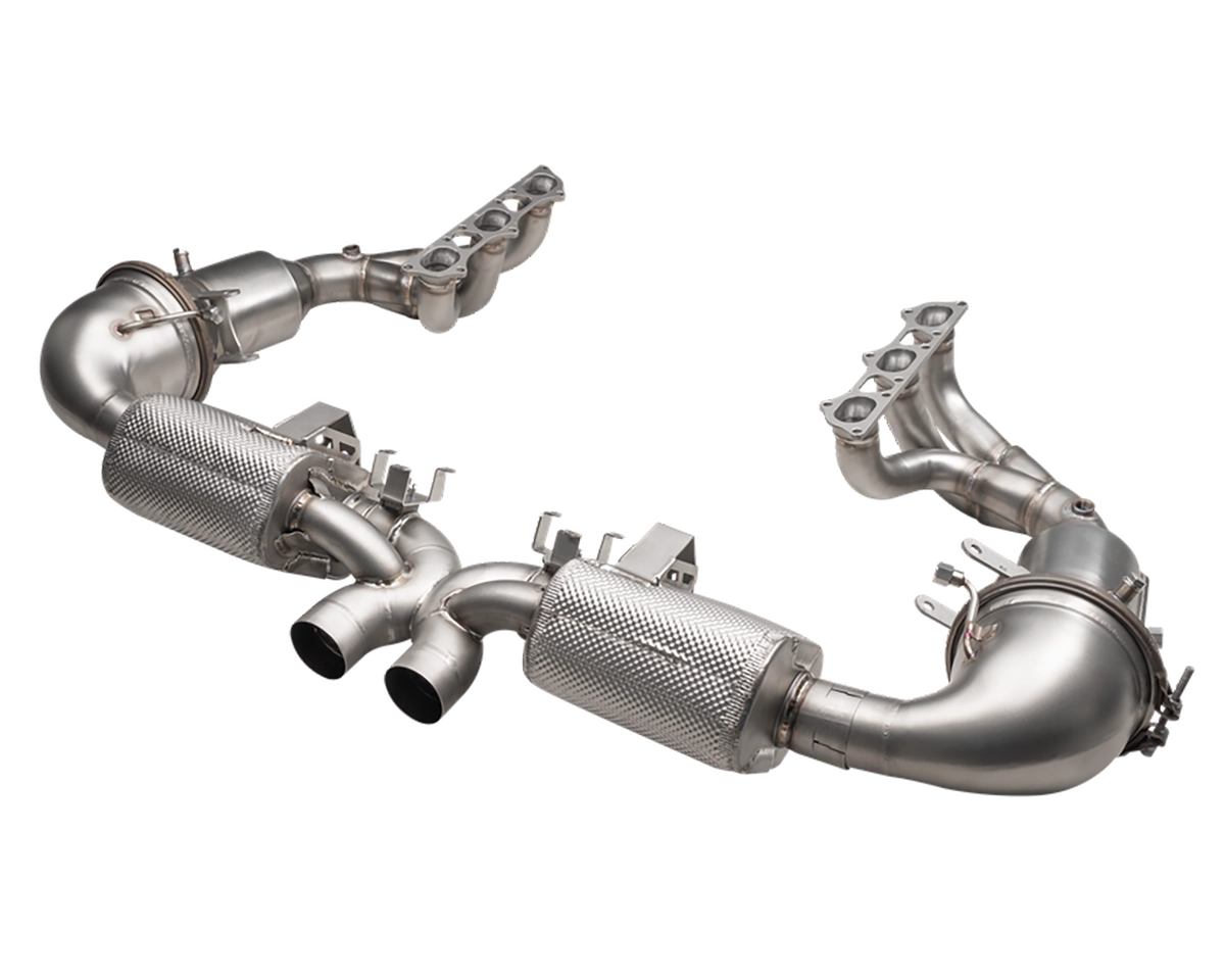 IPE headers and muffler exhaust system for Porsche 992 GT3 and 992 GT3 RS