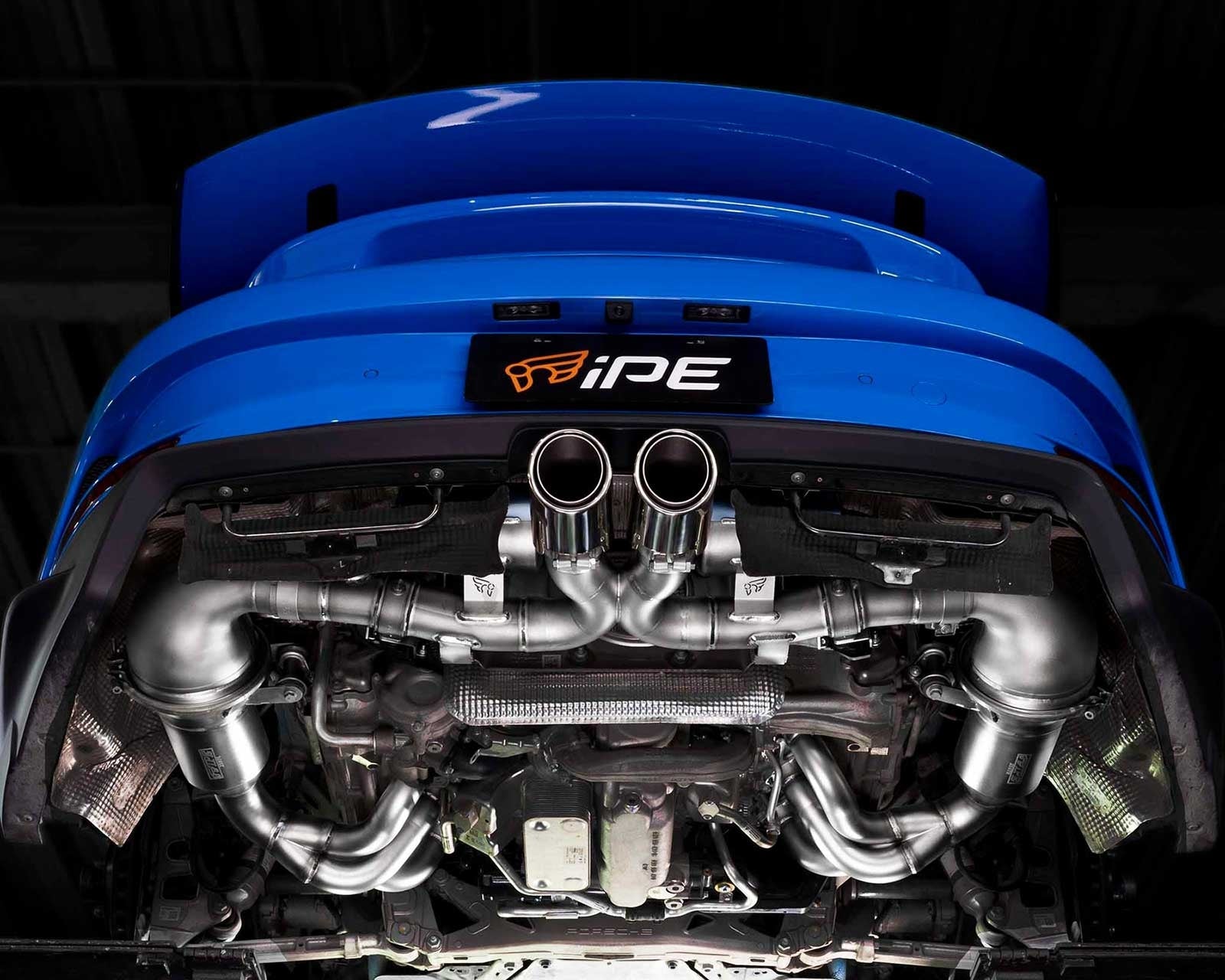 full IPE Exhaust Porsche 992 GT3