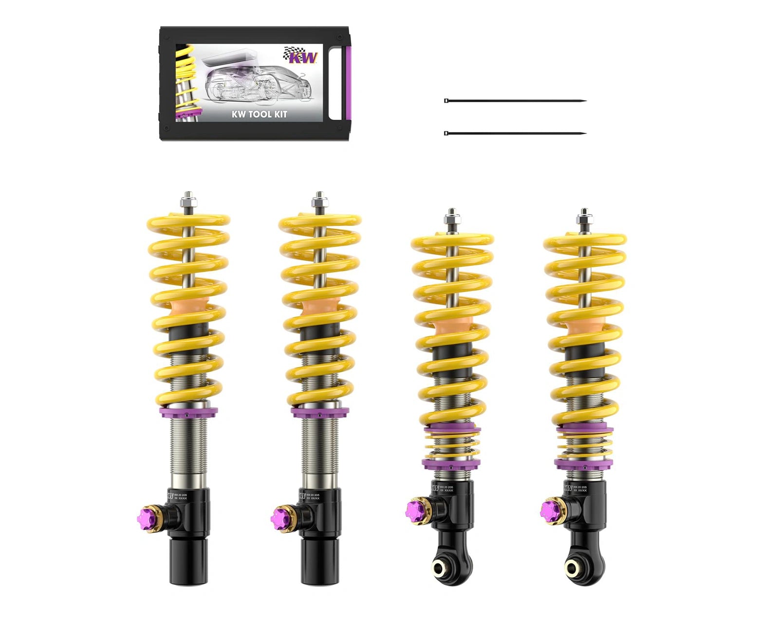 KW V4 coilover suspension for BMW M5 G99
