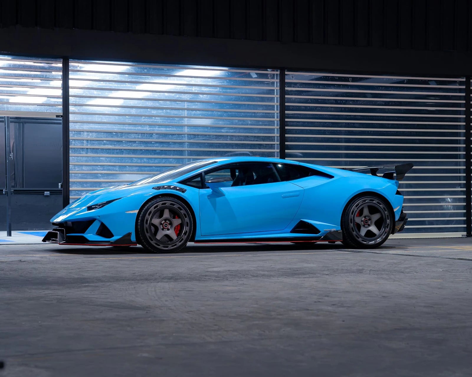 lamborghini huracan evo lowered brixton forged tr04 aerotech