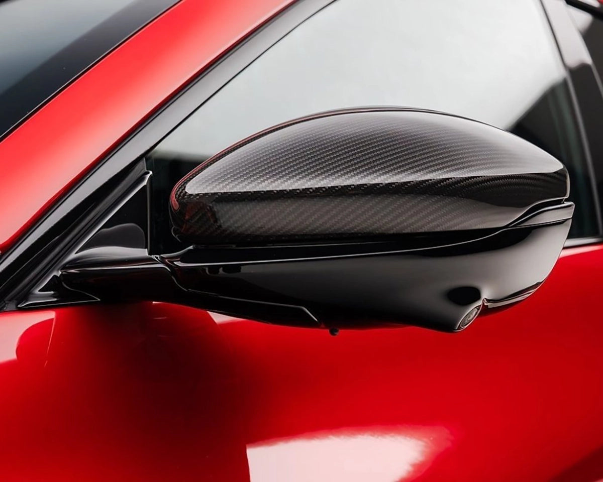NOVITEC Mirror Covers Visible Carbon for Ferrari Purosangue