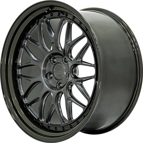 BC Forged CFN 101S carbon wheel - three-quarter view