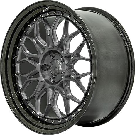 BC Forged CFN 102S carbon wheel - three-quarter view