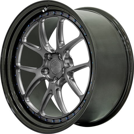 BC Forged CFN 103S carbon wheel - three-quarter view