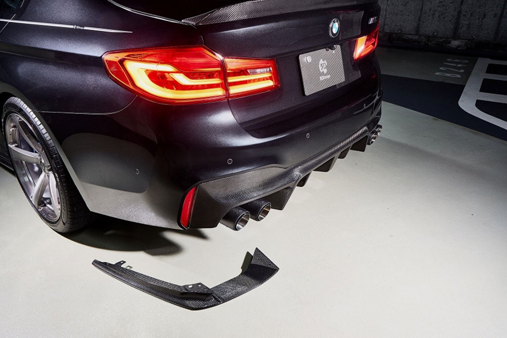 3ddesign bmw f90 m5 undersplitter carbon