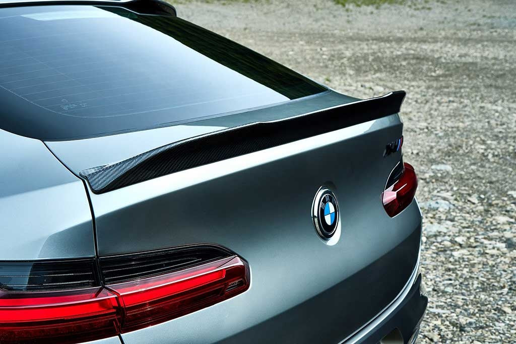 3ddesign bmw x4m f98 trunk spoiler carbon
