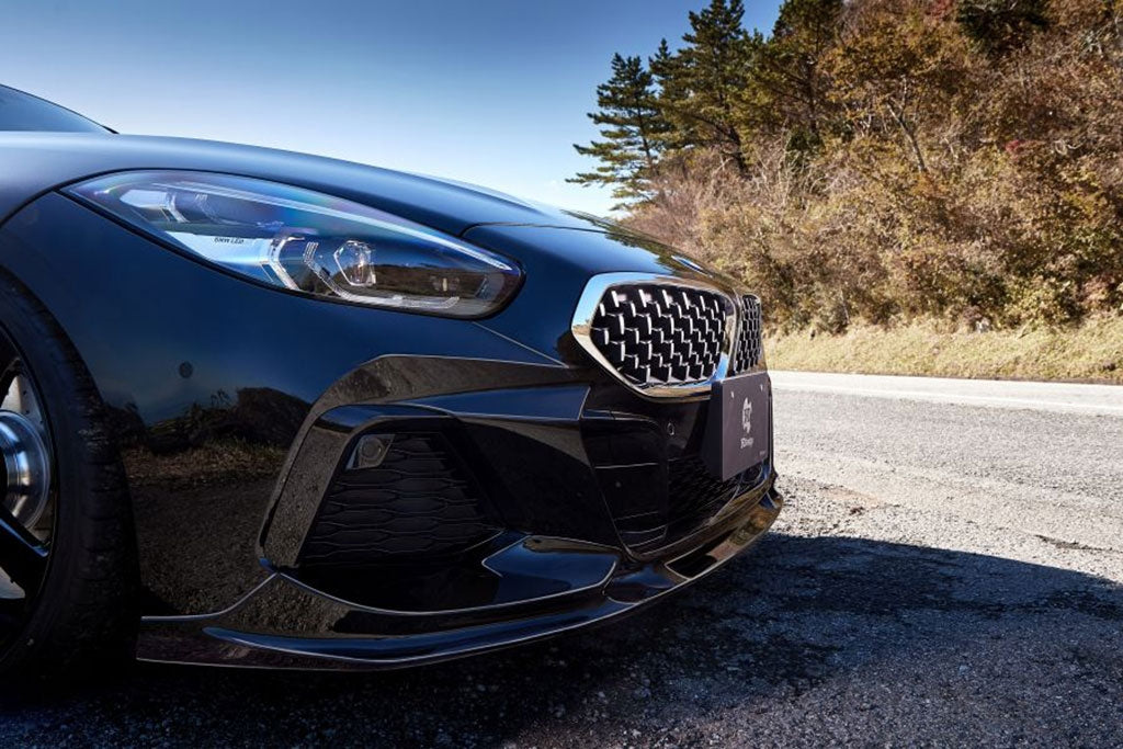 3ddesign bmw z4 g29 frontlip carbon sideview