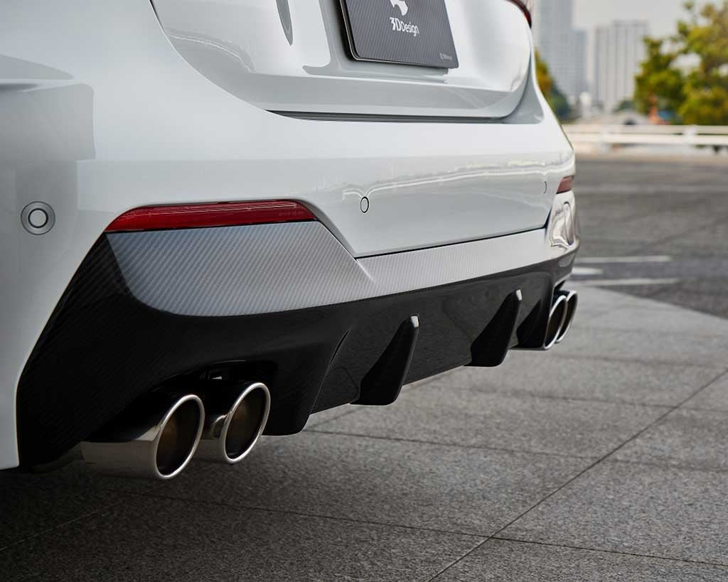 3ddesign bmw g22 4 series diffuser carbon
