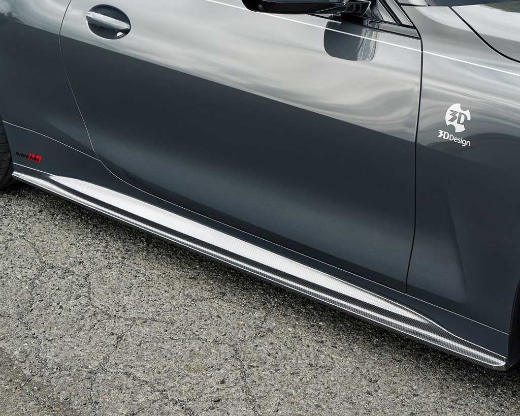 3ddesign bmw g22 4 series sideskirts carbon