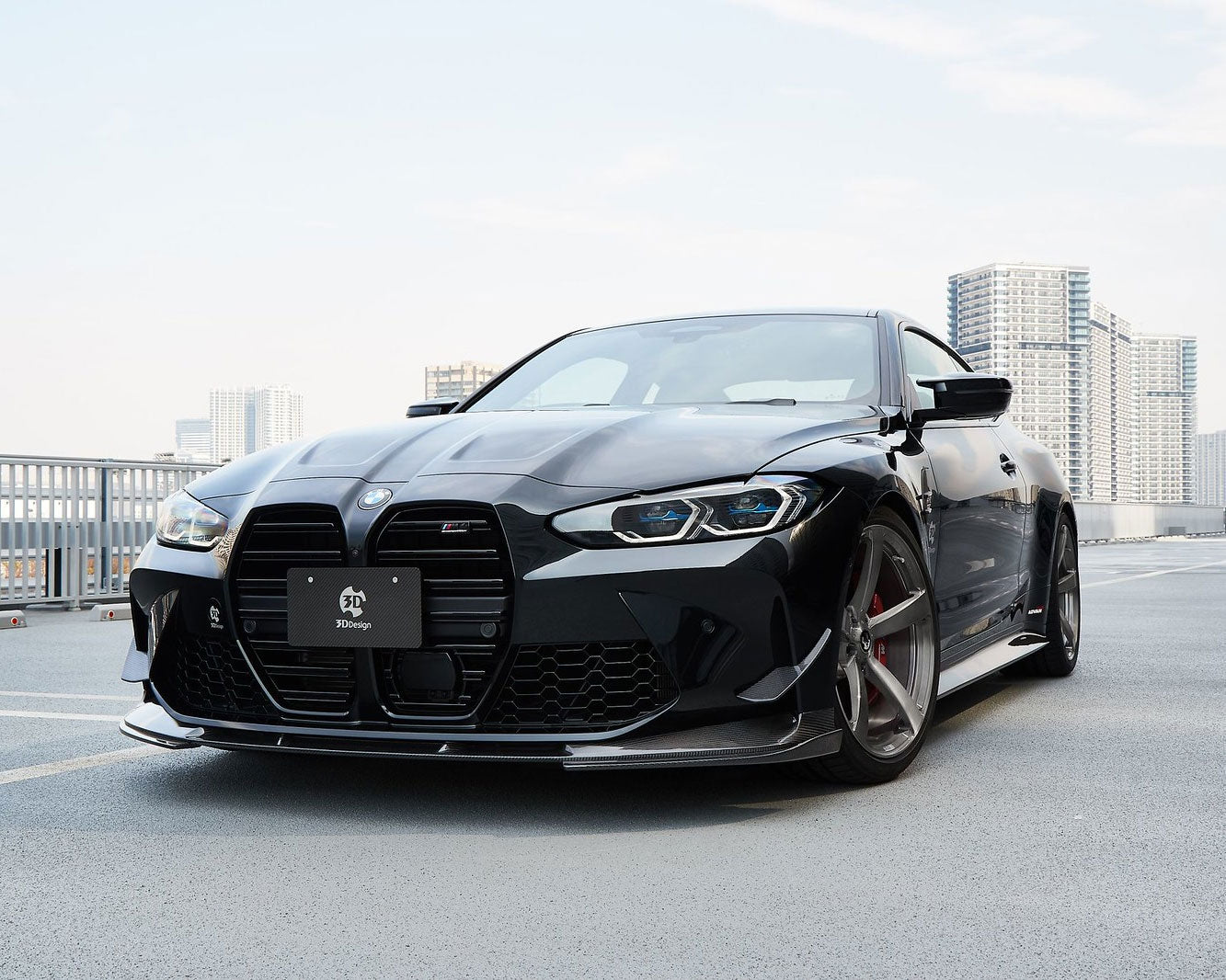 3ddesign bmw g82 m4 carbon frontsplitter