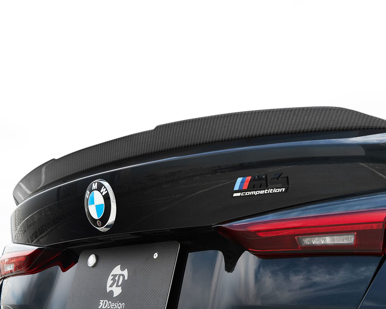 3ddesign bmw g82 m4 carbon trunk spoiler