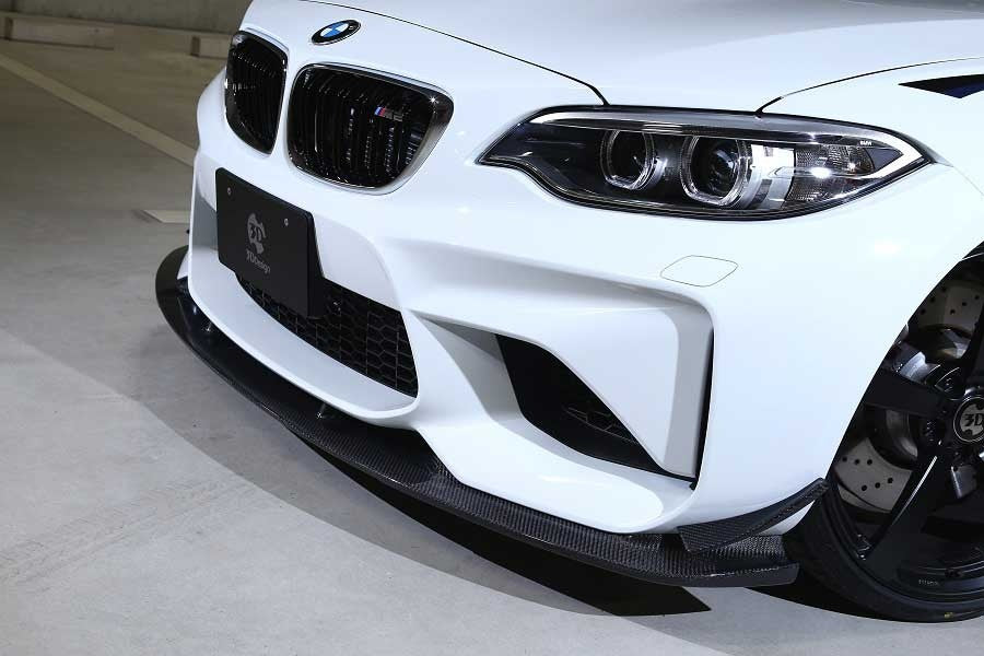 3ddesign bmw m2 front spoiler 3101 28711