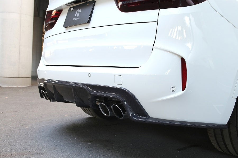 3ddesign bmw x5m f85 diffuser carbon