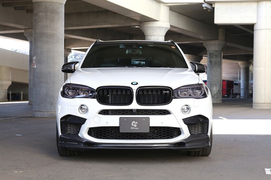 3ddesign bmw x5m front spoiler carbon