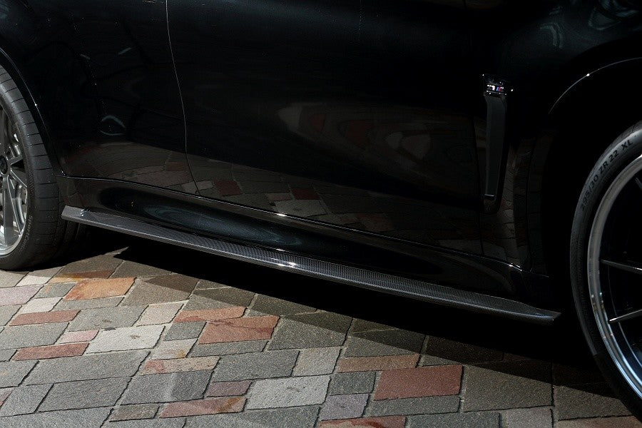 3ddesign bmw x6m f86 carbon side skirts