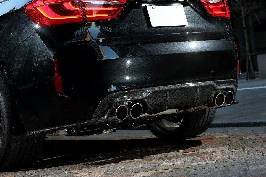 3ddesign bmw x6m f86 diffuser carbon