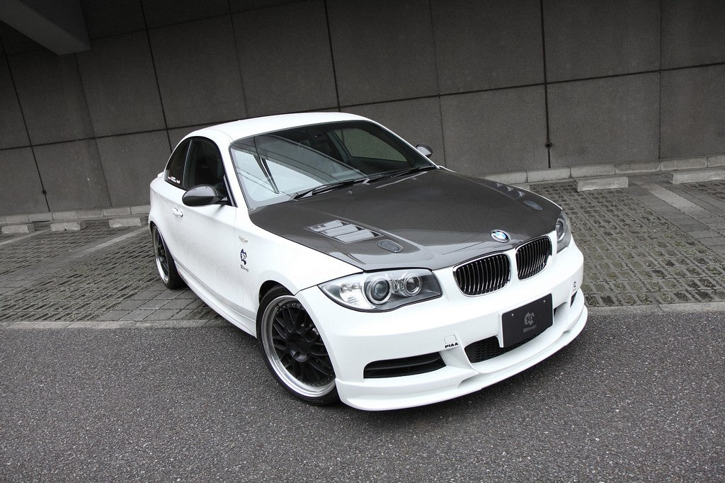 3ddesign carbon hood bmw 1 series e82 4