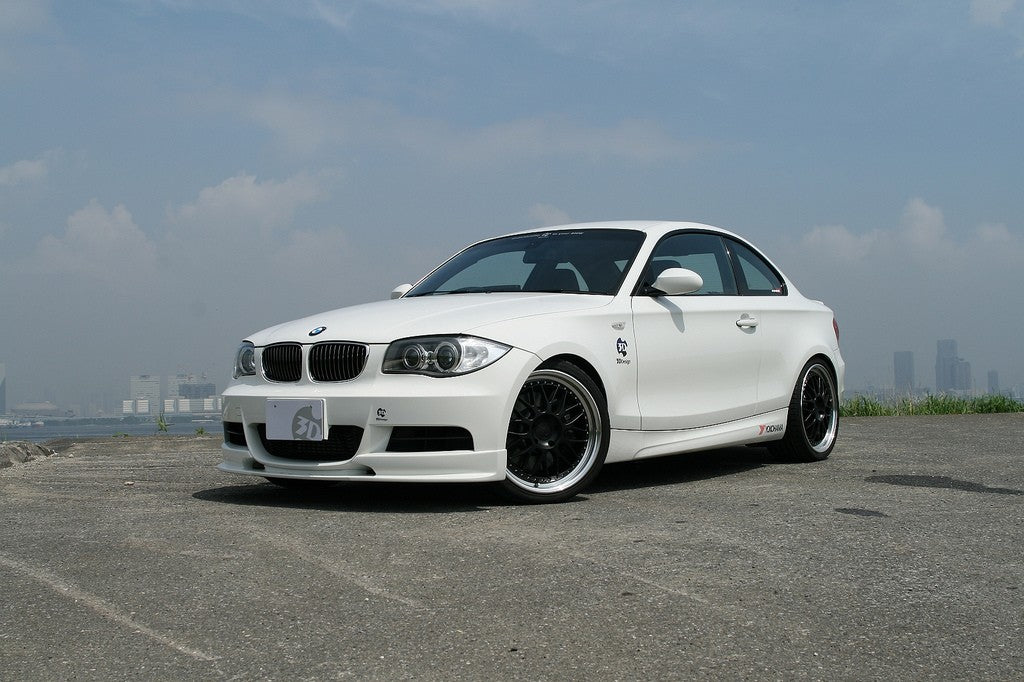 3ddesign front lip spoiler bmw 1 series e82 2