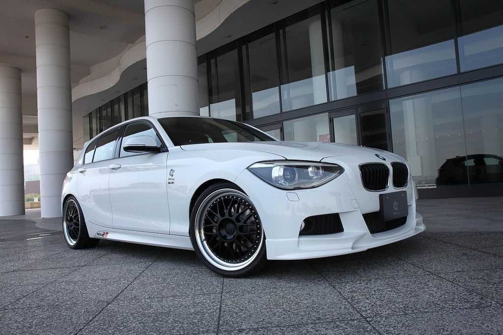3ddesign front lip spoiler bmw 1 series f20 1 2