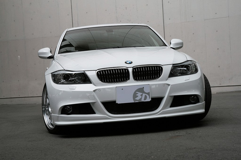 3ddesign front lip spoiler bmw 3 series e90 e91 2 3